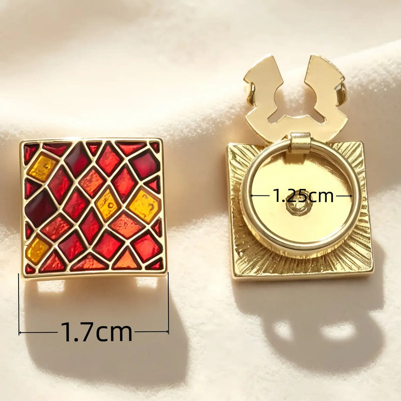 Size Guide - Crimson Mosaic | 1 Set