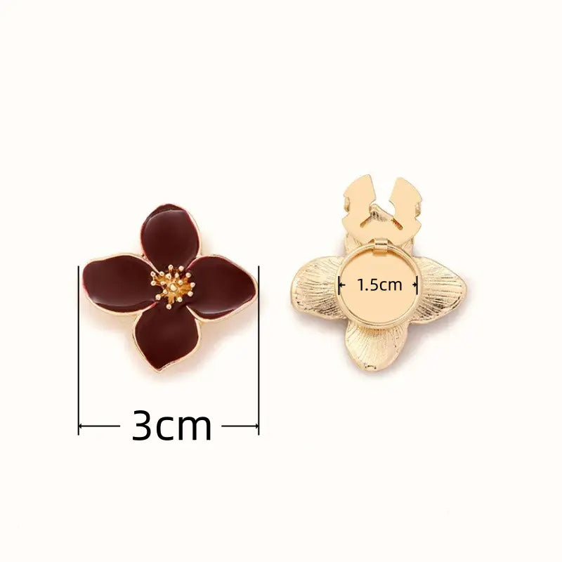Size Guide - Graceful Bloom | 1 Set （Burgundy）